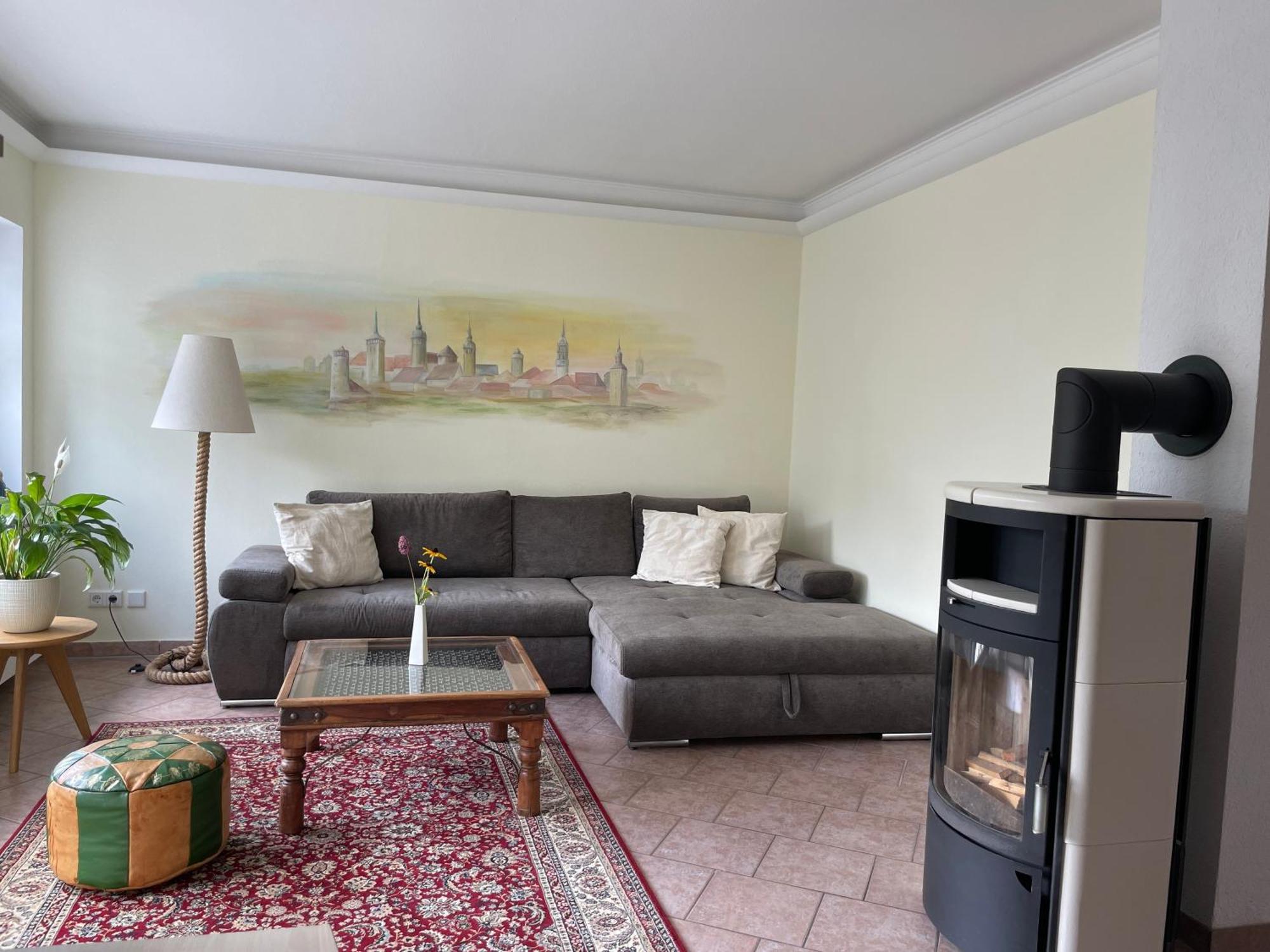 Ferienhaus Amare Mit Fasssauna, Eigener Terrasse & Kamin Bautzen Exterior foto